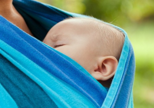 Is het veilig om de baby in de draagzak te dragen?